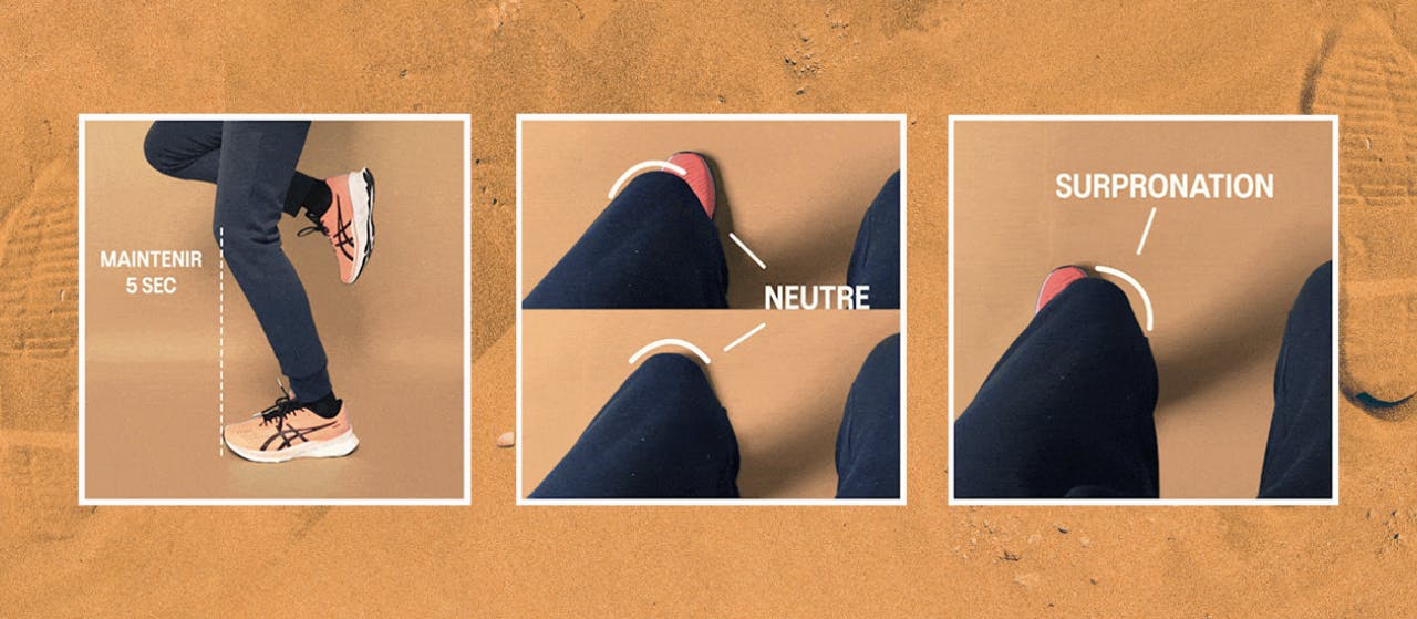 La landing Page d'Asics qui propose d'analyser la foulée de ses utilisateurs