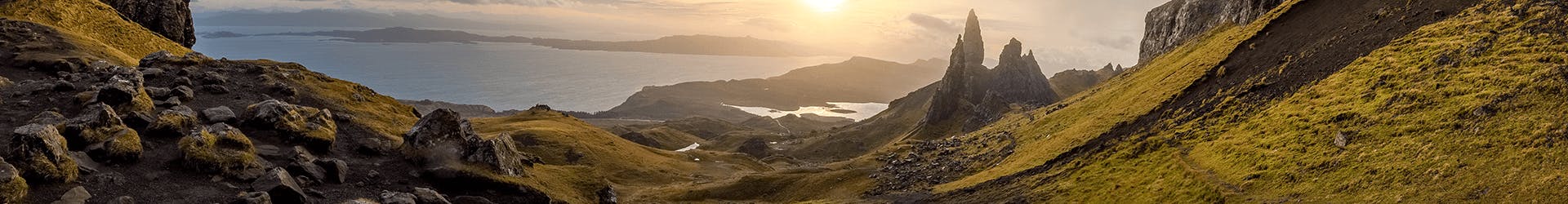 Paysage d'Ecosse, lieu de préparation des Whisky Moet Hennessy Diageo